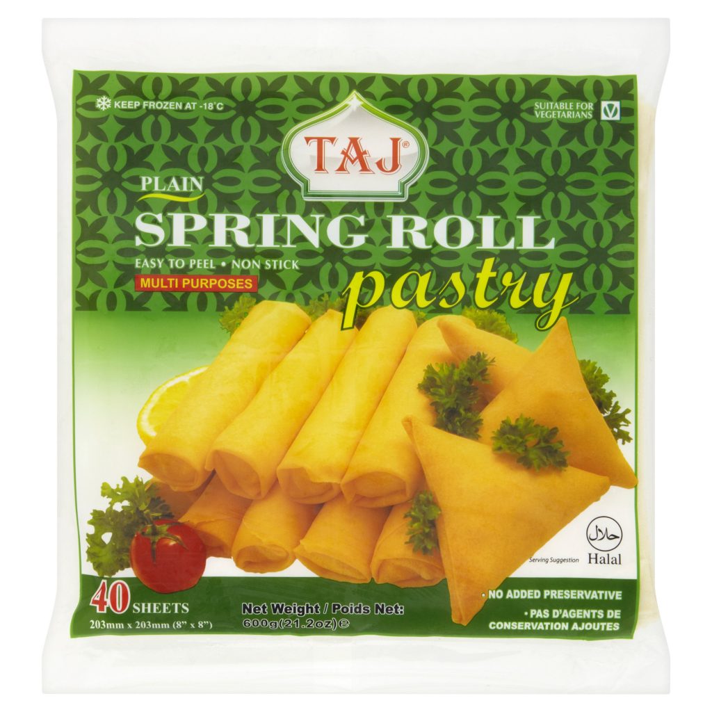 Spring Roll Pastry (8") TAJ Foods